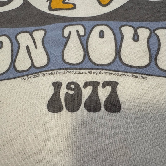 ABERCROMBIE & FITCH Soft Collection Grateful Dead Oversized Sweater Womens Large - Picture 6 of 11